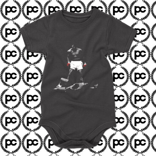 Muhammad Ali Over Liston Baby Onesie