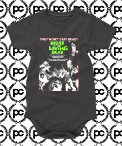 Night of the Living Dead Classic Horror Baby Onesie