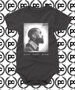 Nipsey Hussle Rest Easy King Baby Onesie