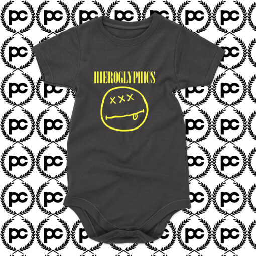 Nirvana Hieroglyphics Parody Baby Onesie