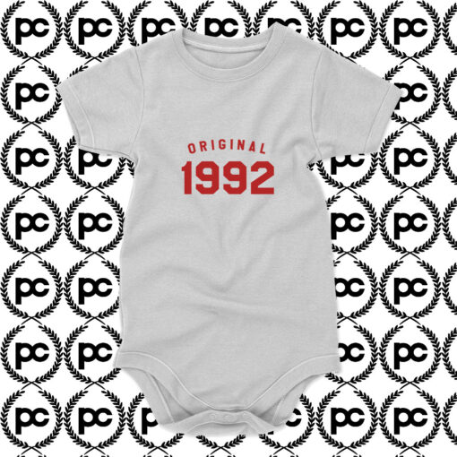 Original 1992 Birthday Baby Onesie