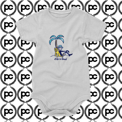 Palm Three Baby Onesie