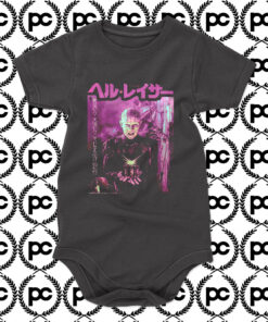 Pink Hellraiser Japanese Horror Movie Baby Onesie