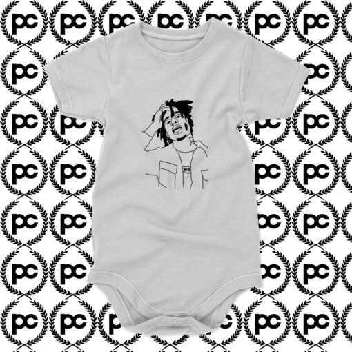 Playboicarti Line Baby Onesie