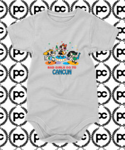 Powerpuff Girls Bad Girls Go To Cancun Baby Onesie