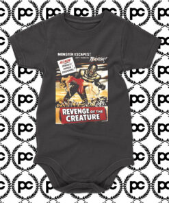 Revenge Of The Creature Monster Escapes Baby Onesie