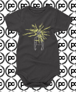 Rich Brian Yellow Sketch Baby Onesie