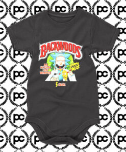 Rick Morty Backwoods All Natural Leaf Baby Onesie