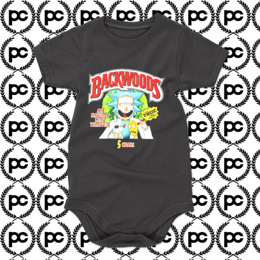 Rick Morty Backwoods All Natural Leaf Baby Onesie