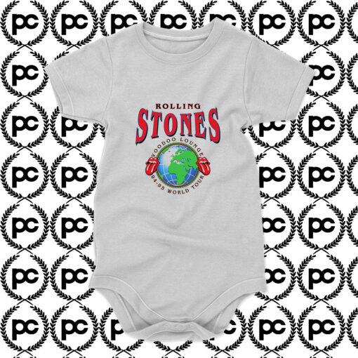 Rolling Stones Voodoo Lounge World Tour Baby Onesie