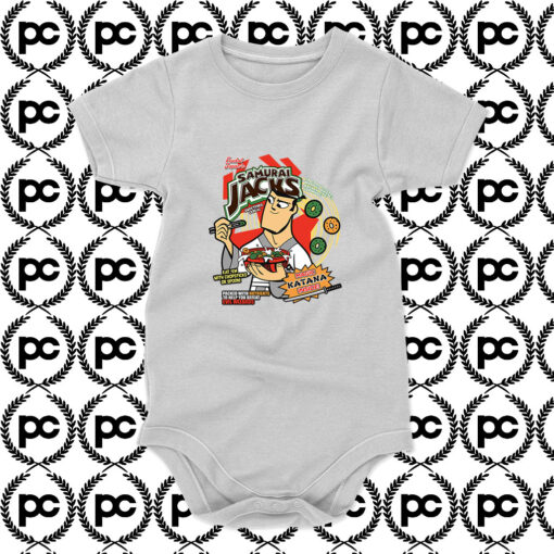 Samurai Cereal Samurai Jack Cereal Box Baby Onesie