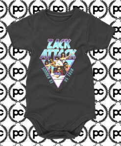 Saved By the Bell Zack Attack US Tour Baby Onesie