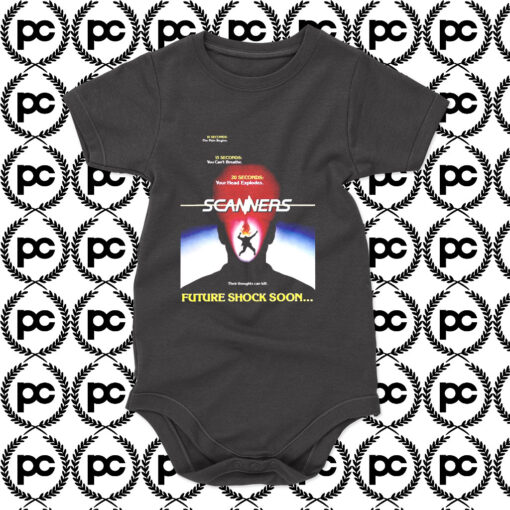 Scanners Future Shock Soon Scary Baby Onesie