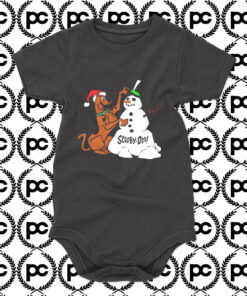 Scooby Doo And The Snowman I Will Be Your Stylist Baby Onesie