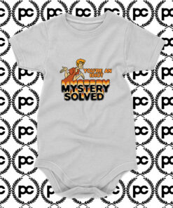 Scooby Doo Youre An Idiot Baby Onesie