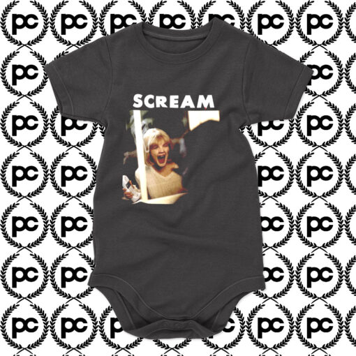 Scream Classic Horror Movie Baby Onesie