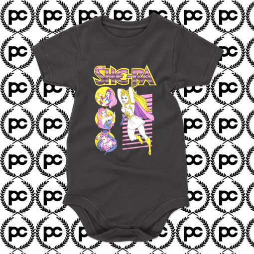 She Ra Princess of Power He Man Baby Onesie