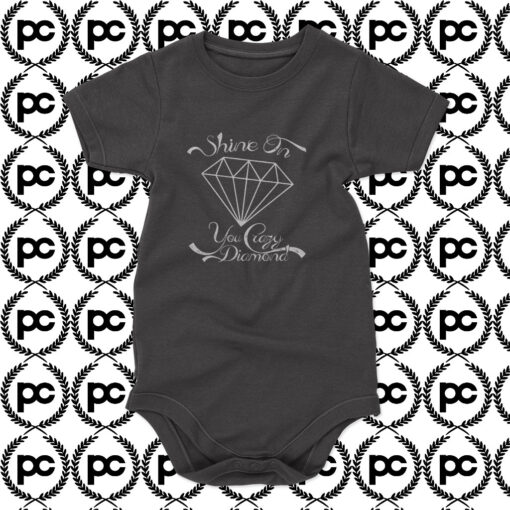 Shine On you Crazy Diamond Baby Onesie