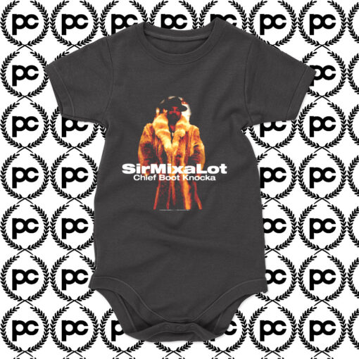 Sir Mix a Lot Chief Boot Knocka Baby Onesie