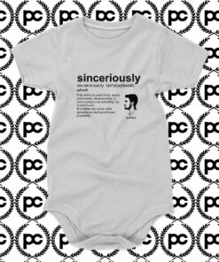 Stephen Amell Sinceriously Baby Onesie