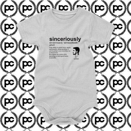 Stephen Amell Sinceriously Baby Onesie