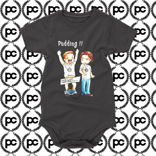 Supernatural Pudding Dean And Sam Winchester Baby Onesie