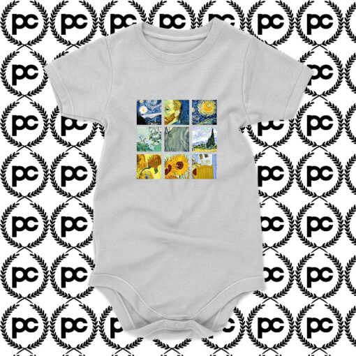 all van gogh Baby Onesie