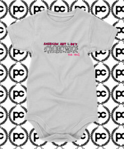 american art ot the 80s Baby Onesie