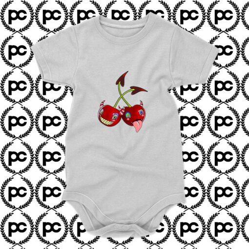 ammerman schlosberg devil cherry Baby Onesie