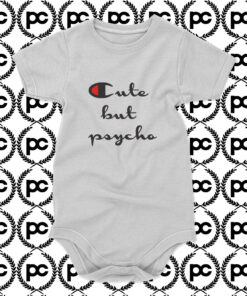 cute but psyco Baby Onesie