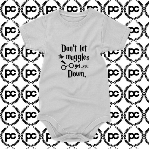 dont let the muggles get you down Baby Onesie