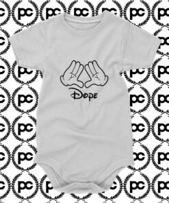 dope disney mickey mouse Baby Onesie