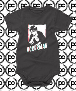 evi Senpai Attack On Titan Levi Ackerman Baby Onesie