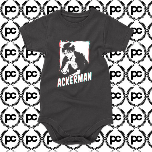 evi Senpai Attack On Titan Levi Ackerman Baby Onesie