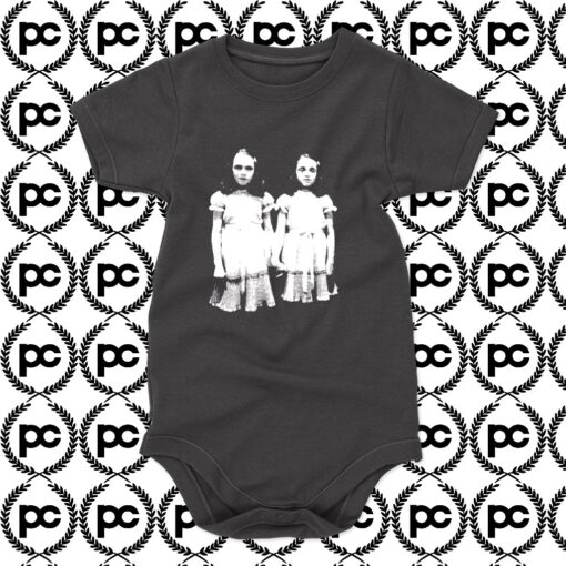 grady twins Shining Horror Movie Baby Onesie