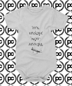 harry potter quotes t shirts Its Leviosa Not Leviosa Baby Onesie