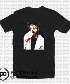 21 Savage in colorful WPAP pop art illustration T Shirt