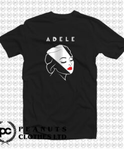 Adele Famous Singer Tour Logo T Shirt