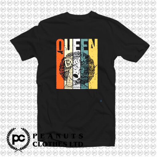 Afro Black Queen T Shirt