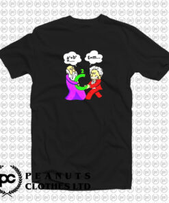 Albert Einstein Pythagoras Fight Funny Physicists T Shirt