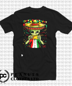 Alien Eating Taco T Shirt