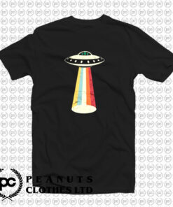 Alien Vintage UFO Space Ship T Shirt