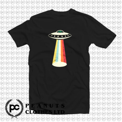 Alien Vintage UFO Space Ship T Shirt