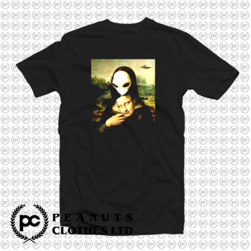 Alien monalisa T Shirt