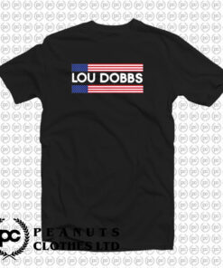 American Flag Lou Dobbs T Shirt