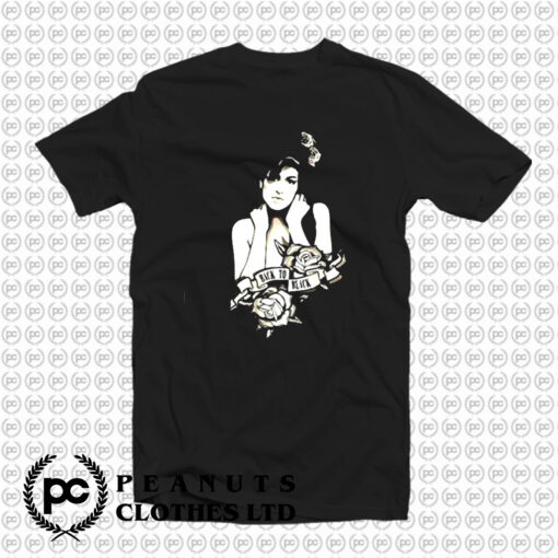 Amy Winehouse Back to Black T Shirt