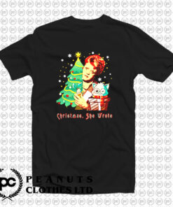 Angela Lansbury Christmas She Wrote T Shirt