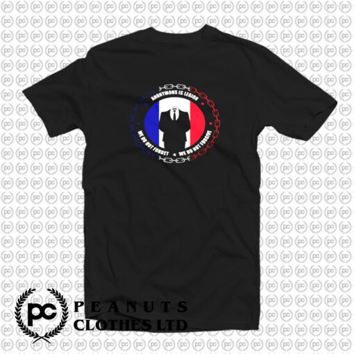 Anonymous V for Vendetta Logo T Shirt