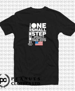 Apollo 11 One Small Step Moon Landing T Shirt