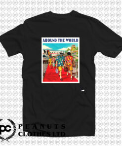 Around The World Daft Punk T Shirt